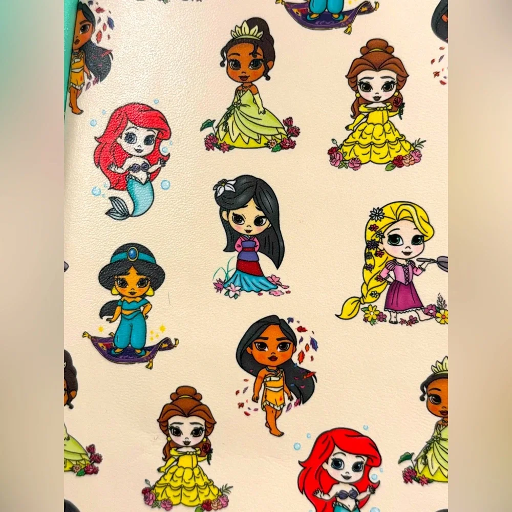 Loungefly Disney Princess Young AOP Backpack NEW